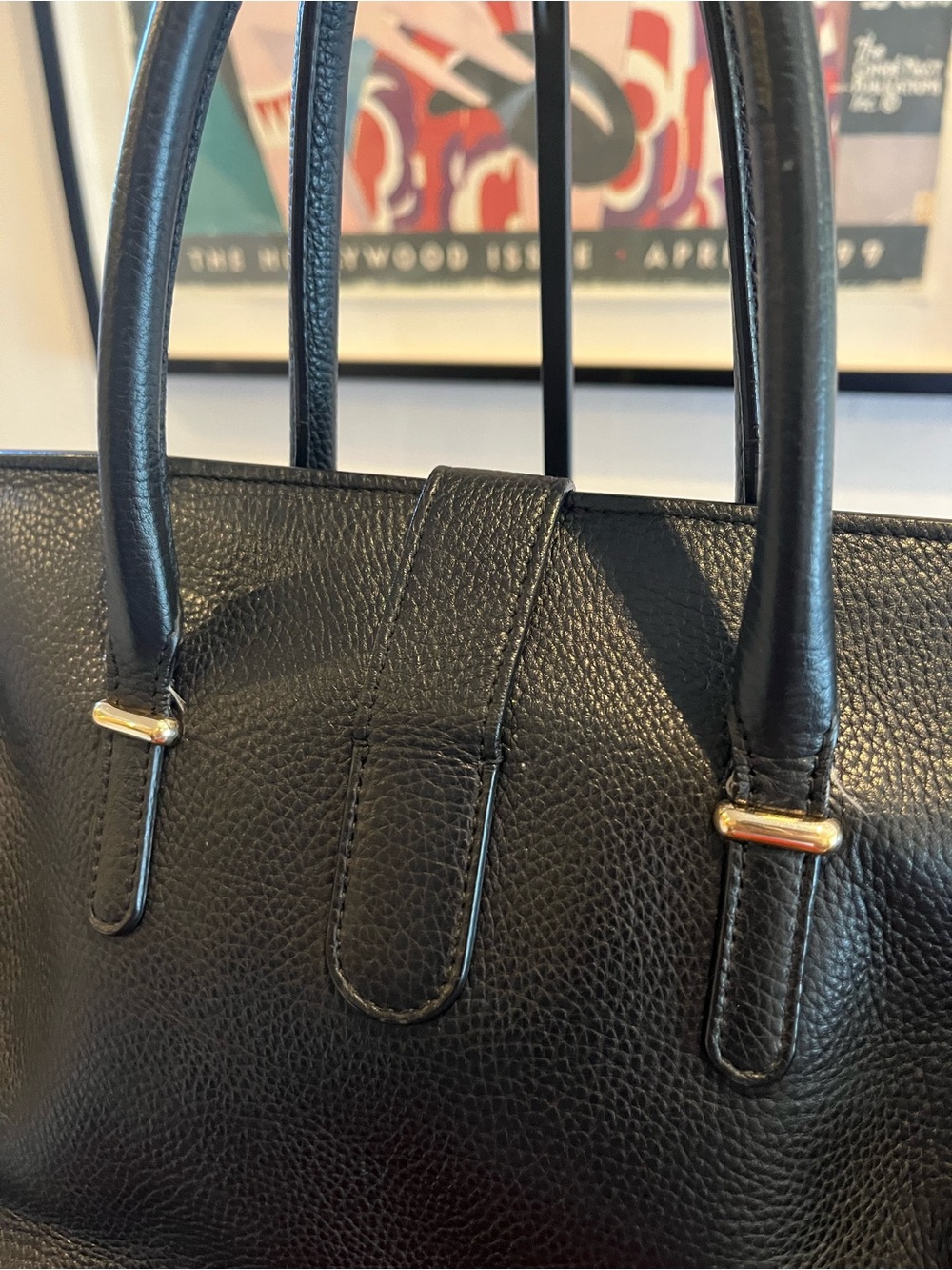 Balenciaga Tube Black Leather Top Handle Bag - Picture 6 of 12